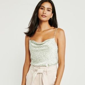 Women’s cowl neck cami